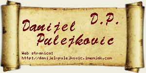 Danijel Pulejković vizit kartica